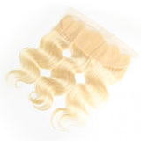 13x6 Frontals 613 Blonde Transparent lace Body-wave