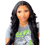 Body-wave Easy Wear & Go Glueless Wigs Pre-Cut lace, Pre-Plucked Natural Hairline, Bleach knots 6x5 HD Lace Closure Wigs Beginner Friendly