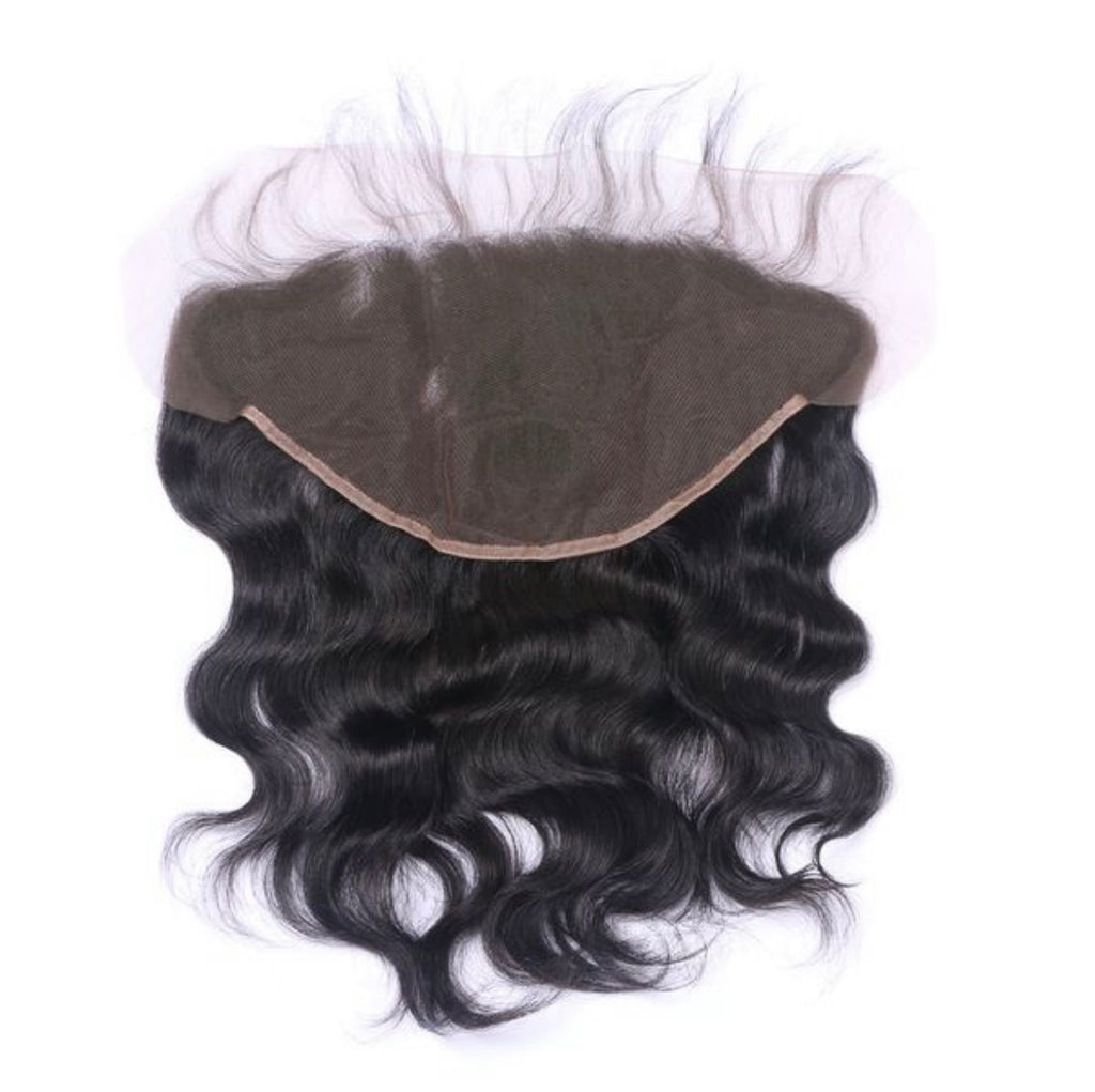 13x6 Frontals Natural Color Transparent lace Body Wave