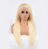 13x6 Transparent lace front wig 613 Blonde Straight